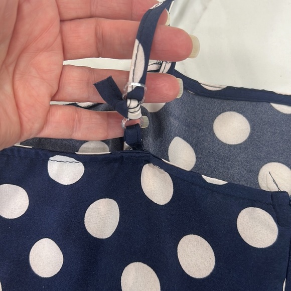 Polka Dot Women’s‎ Cropped Jumpsuit. Size L - Picture 12 of 16